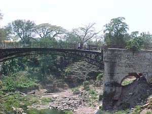 Spanish Town Iron Bridge built in 1801